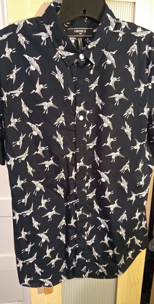 Casual dress shirt short sleeve